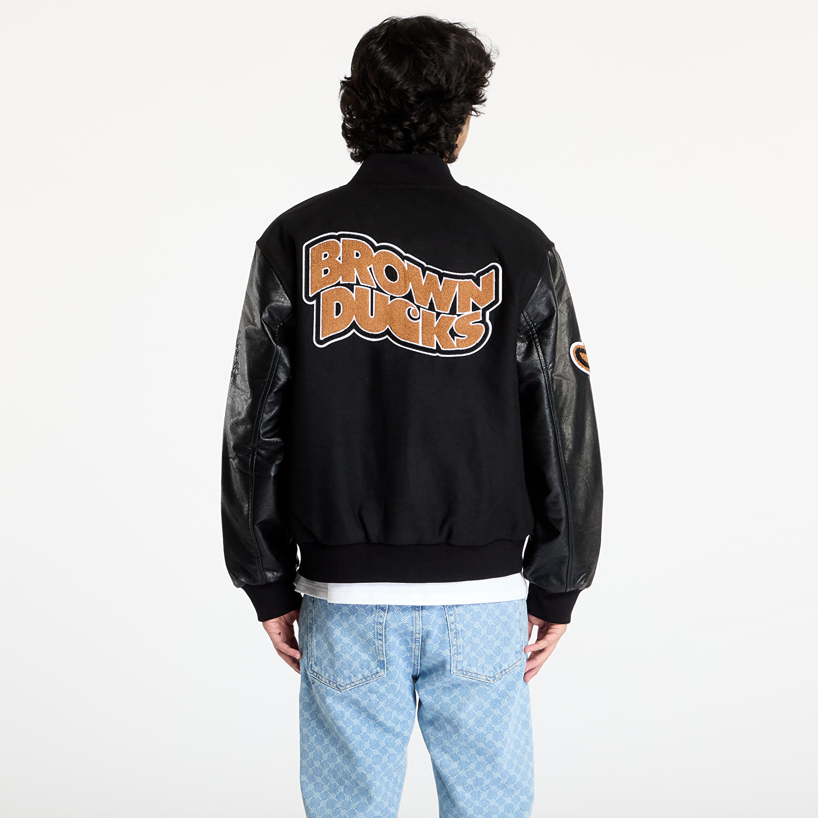 Men's jackets Carhartt WIP Brown Ducks Bomber UNISEX Black/ Black