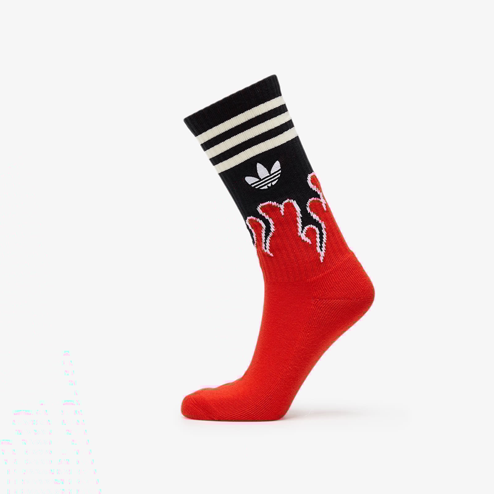 Men's socks adidas x 100 Thieves Socks 2-Pack Crew White/ Red