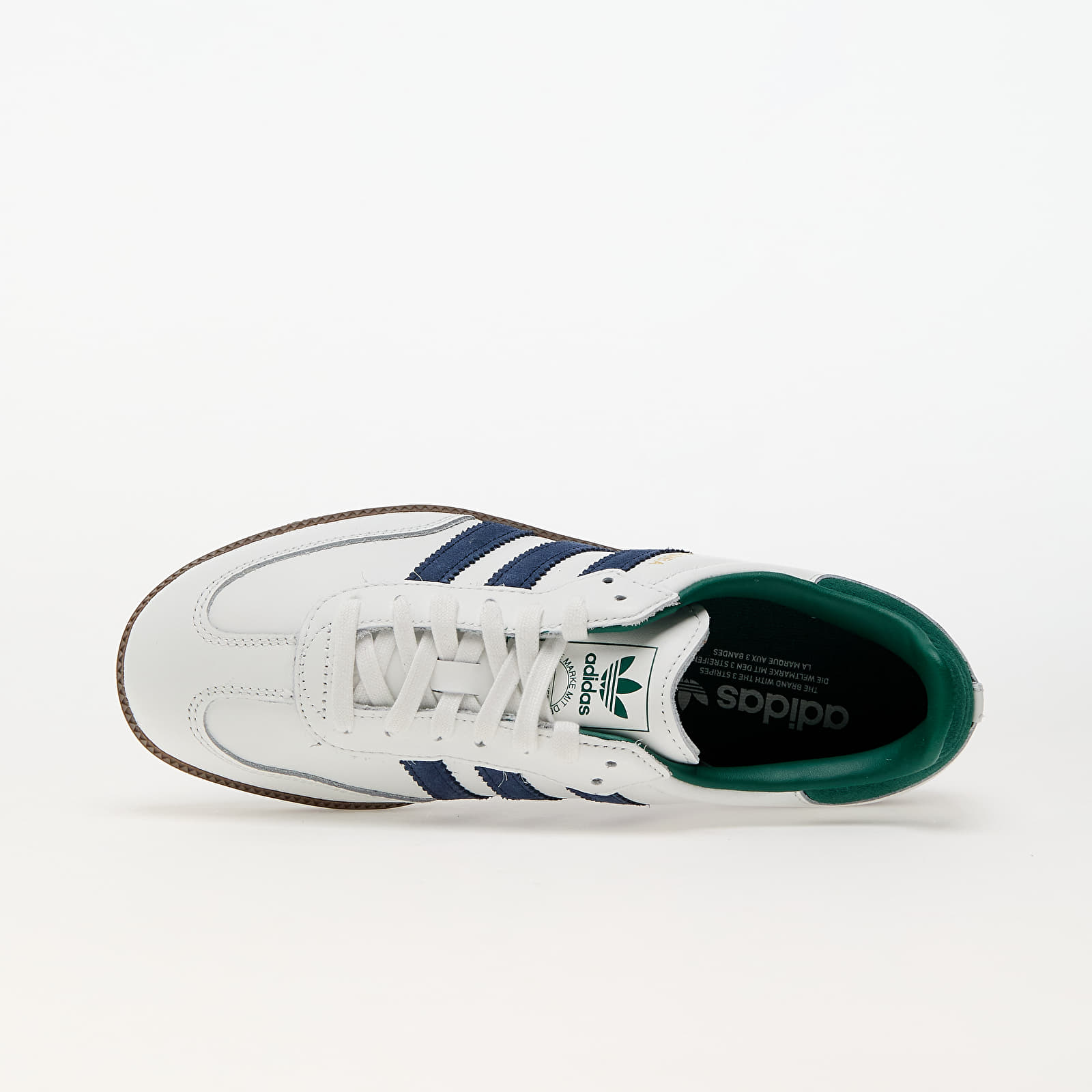 Pánské tenisky a boty adidas Samba Og Black White/ Collegiate Green/ Active Green