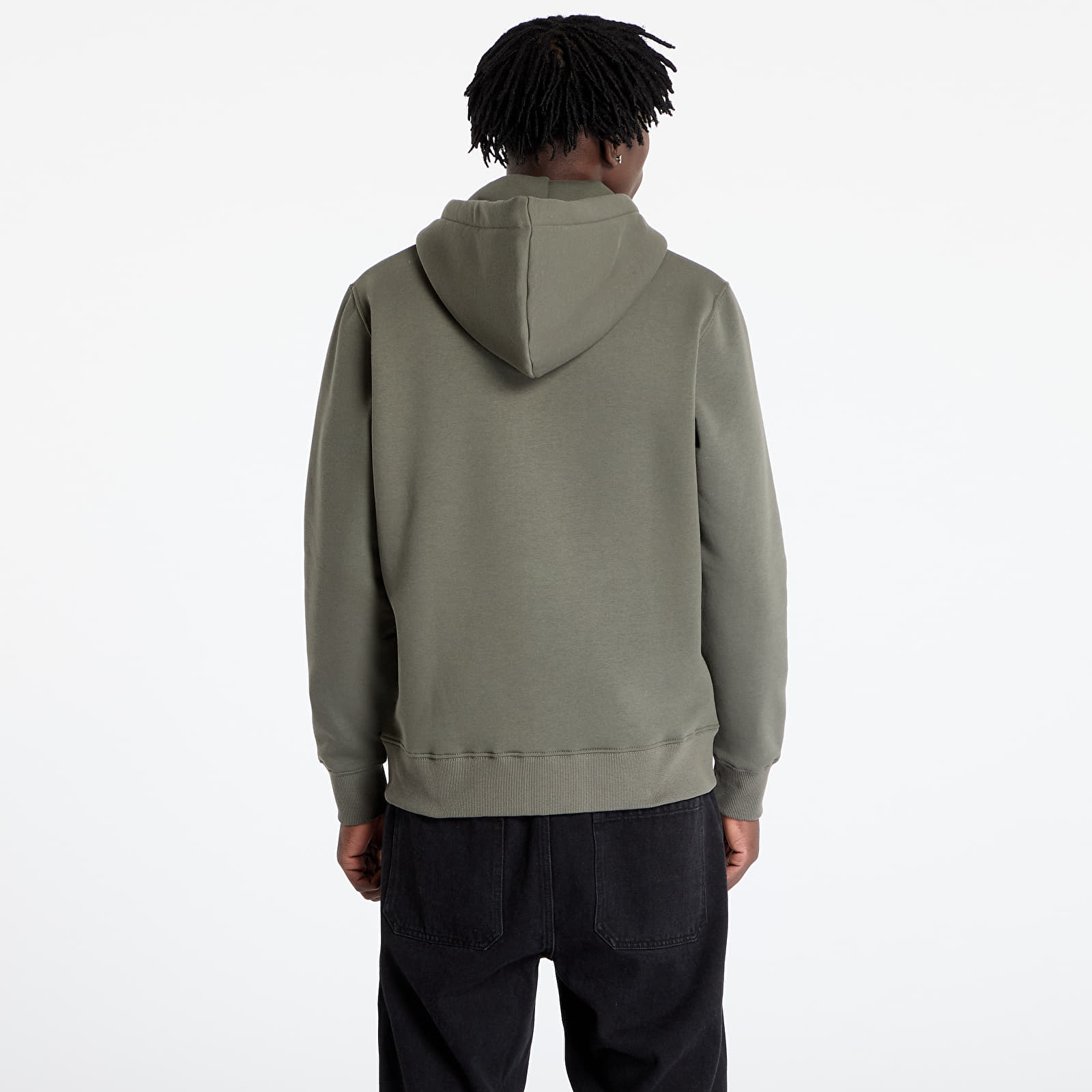 Sweatshirts Alpha Industries Basic Zip Hoody SL Dark Olive