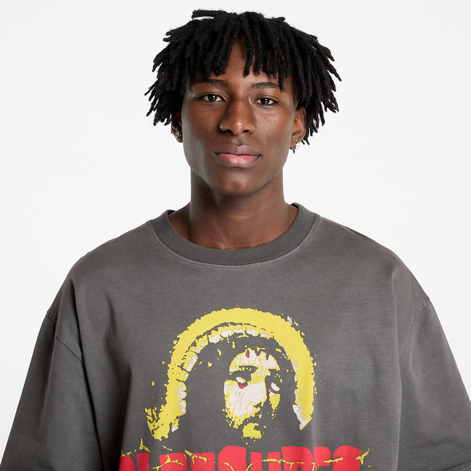 Men's T-shirts PLEASURES Chosen Heavyweight T-Shirt Black