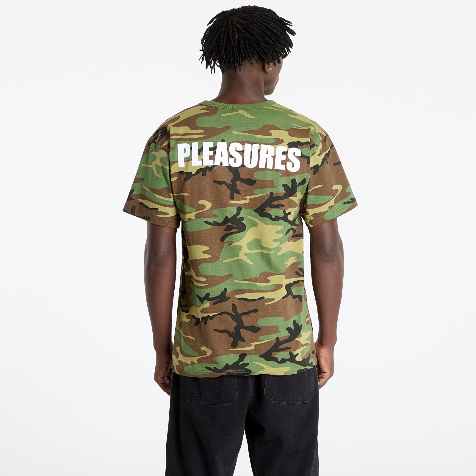 Men's T-shirts PLEASURES Illegal T-Shirt Woodland