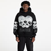 Men's sweatshirts PLEASURES Double Skull Hoodie Black | Queens