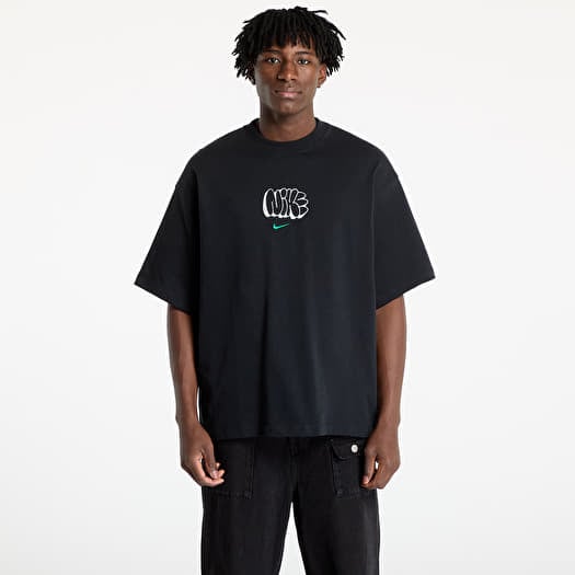 T-shirt Nike Solo Swoosh Tee GPX Black/ Malachite