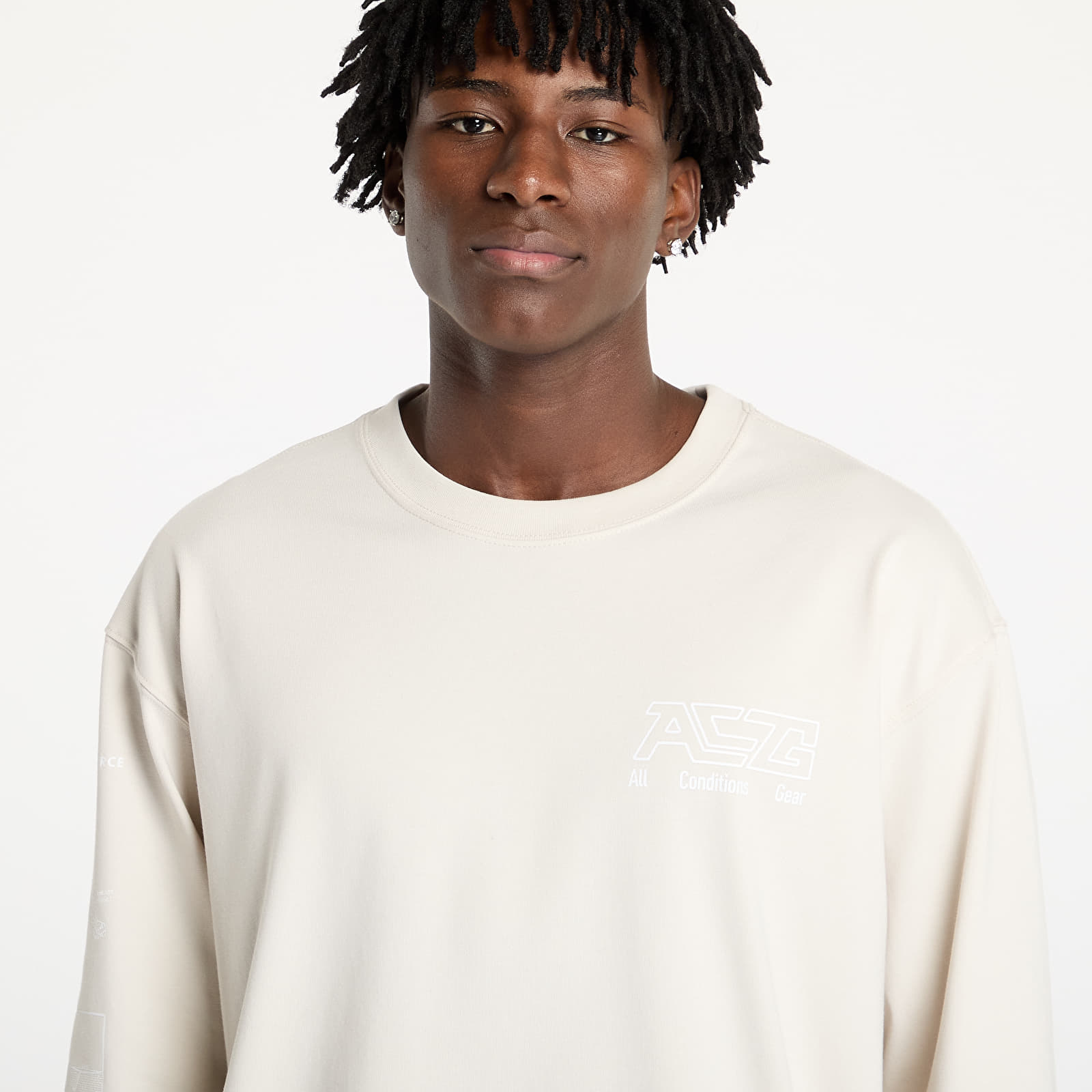 Camisetas hombre Nike ACG LS Geothermal  Tee Light Orewood Brown