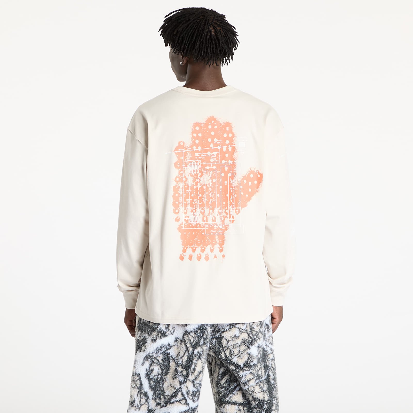 Camisetas hombre Nike ACG LS Geothermal  Tee Light Orewood Brown