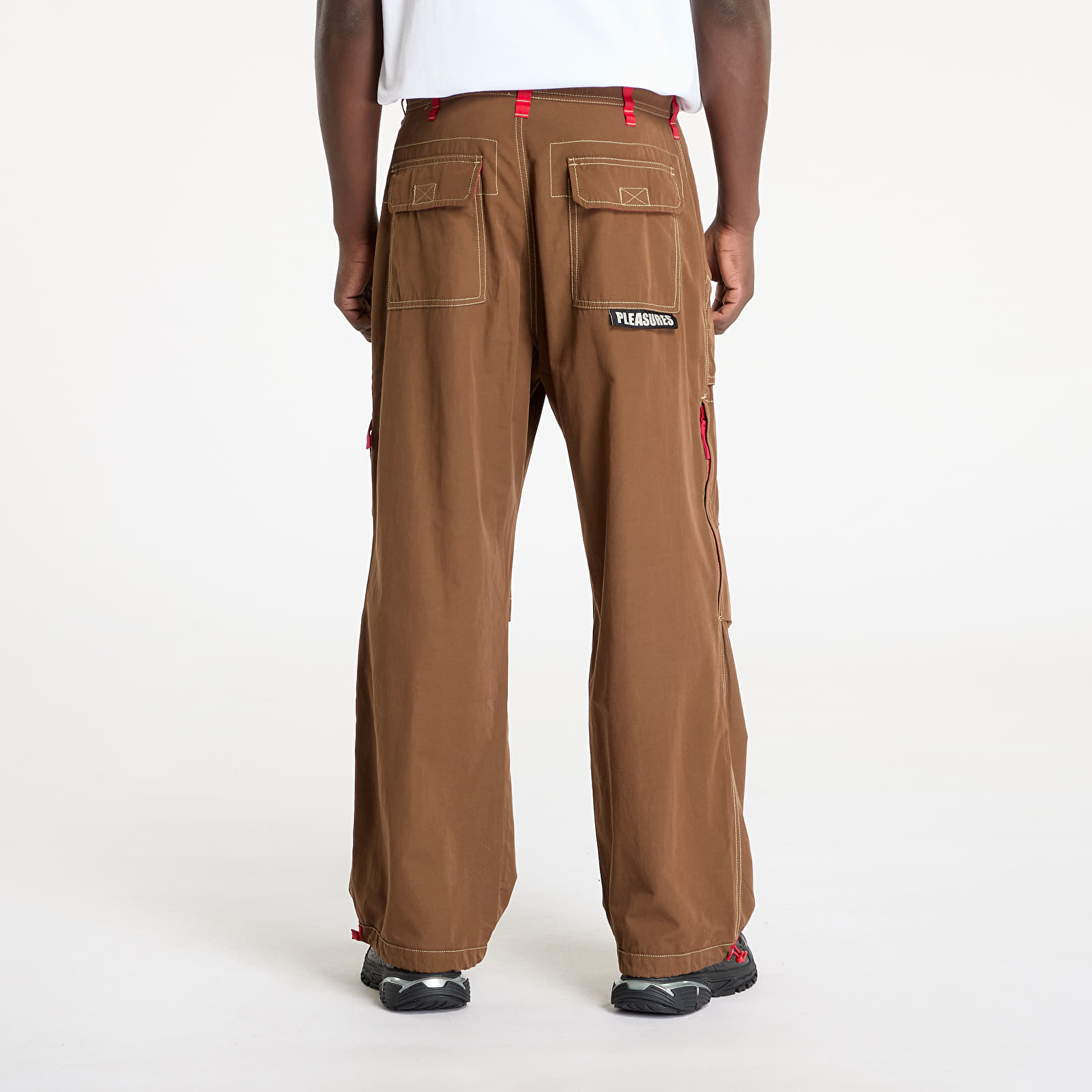 Men's trousers PLEASURES Public Utility Pants Brown