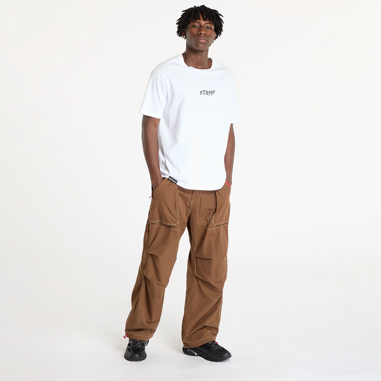 Men's trousers PLEASURES Public Utility Pants Brown