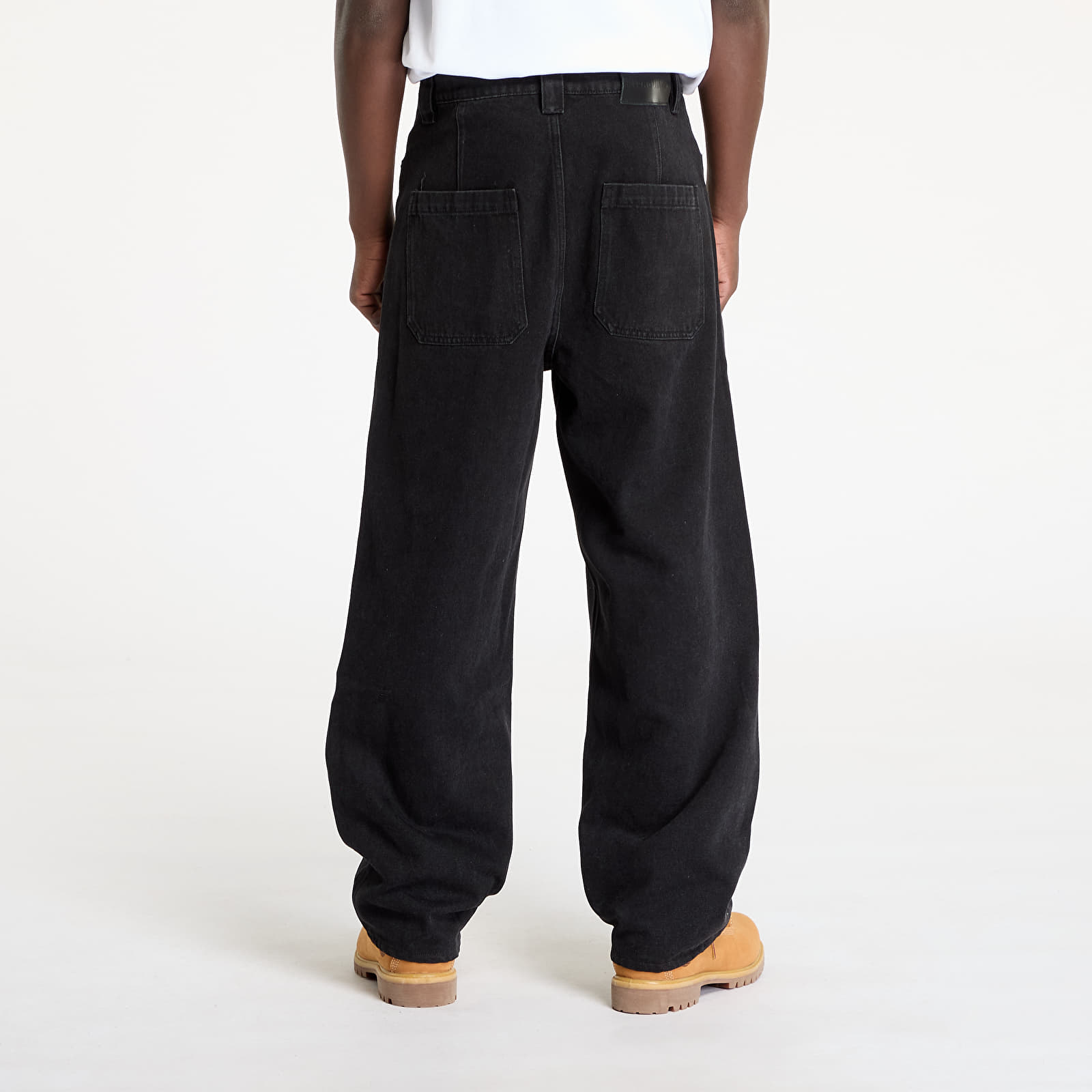 Meeste teksad PLEASURES Grind Baggy Jeans Black