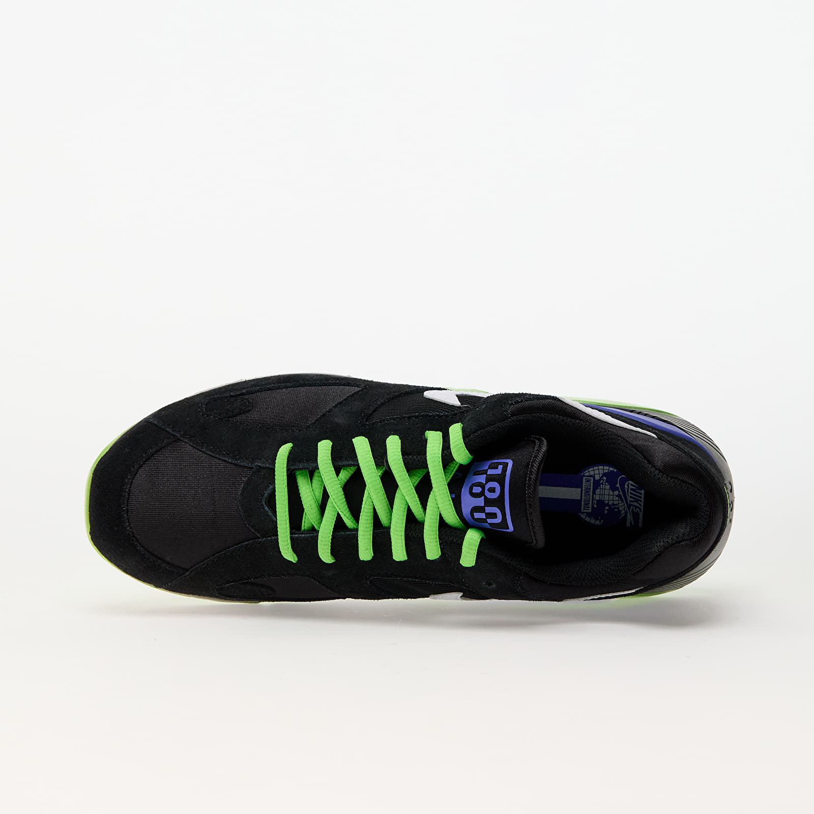 Meeste tossud ja kingad Nike Air 180 Black/ White-Action Green-Persian Violet