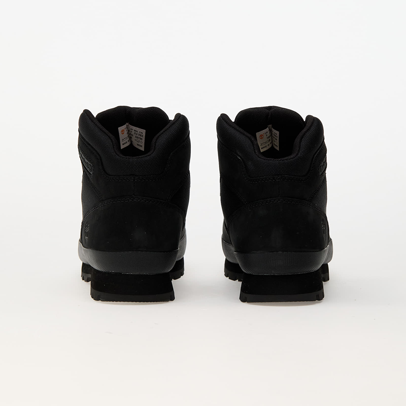 Men's sneakers and shoes Timberland Mid Lace Up Boot Black Nubuck