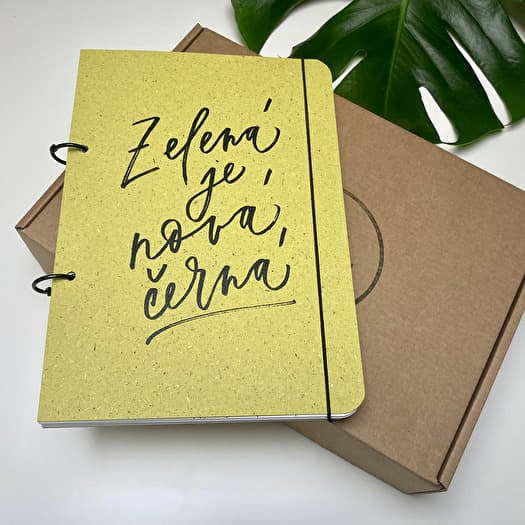 Be Nice EKO blok - Zelená je nová černá