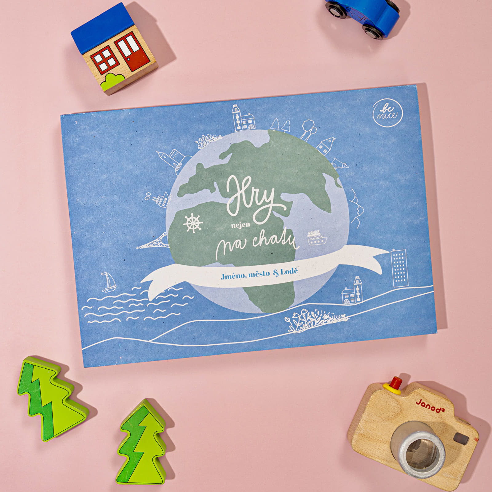 Be Nice EKO Hry nejen na chatu - Jméno město a lodě Universal
