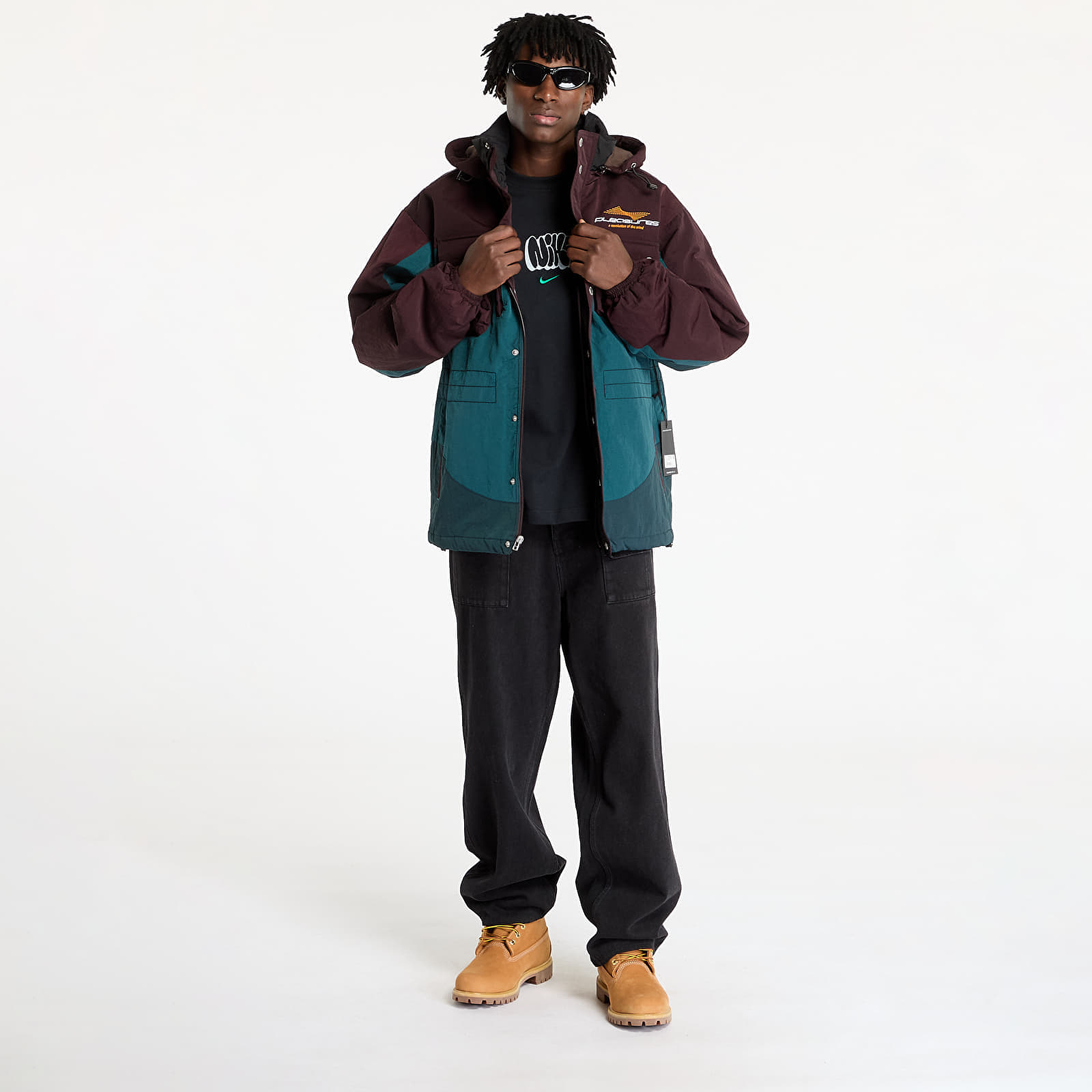 PLEASURES Μπουφάν PLEASURES Revolution Outdoor Jacket Brown M - 6