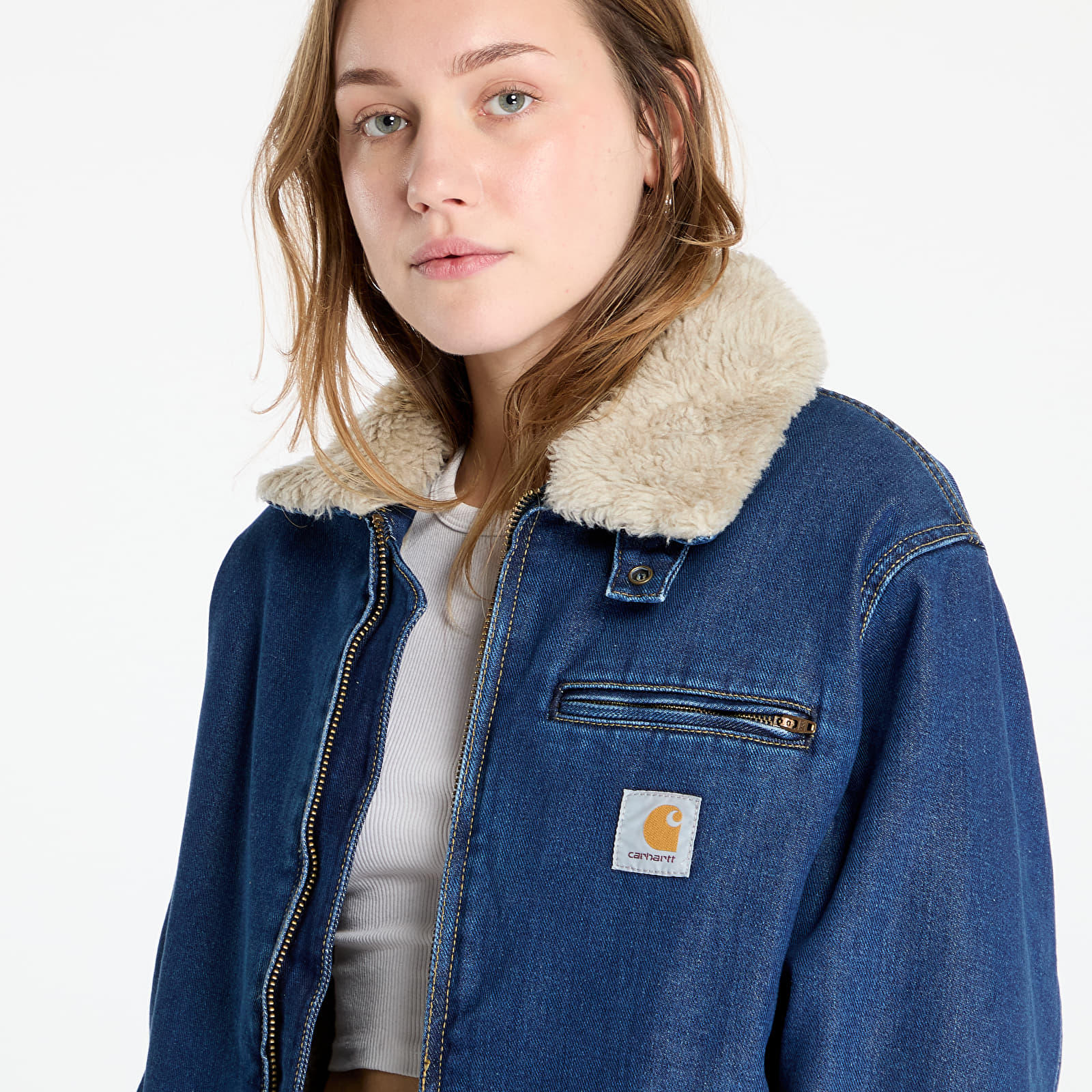 Chaquetas de hombre Carhartt WIP Herald Jacket UNISEX Blue/ Wall