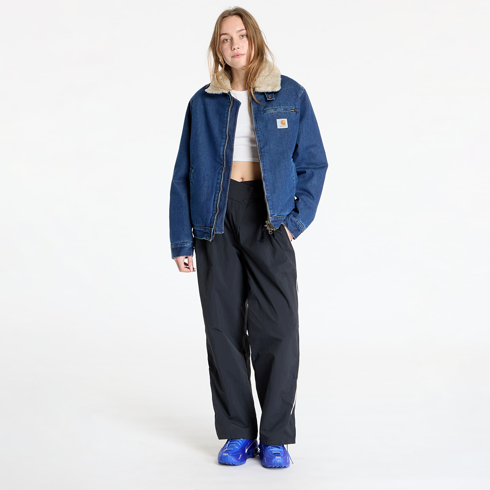 Chaquetas de hombre Carhartt WIP Herald Jacket UNISEX Blue/ Wall