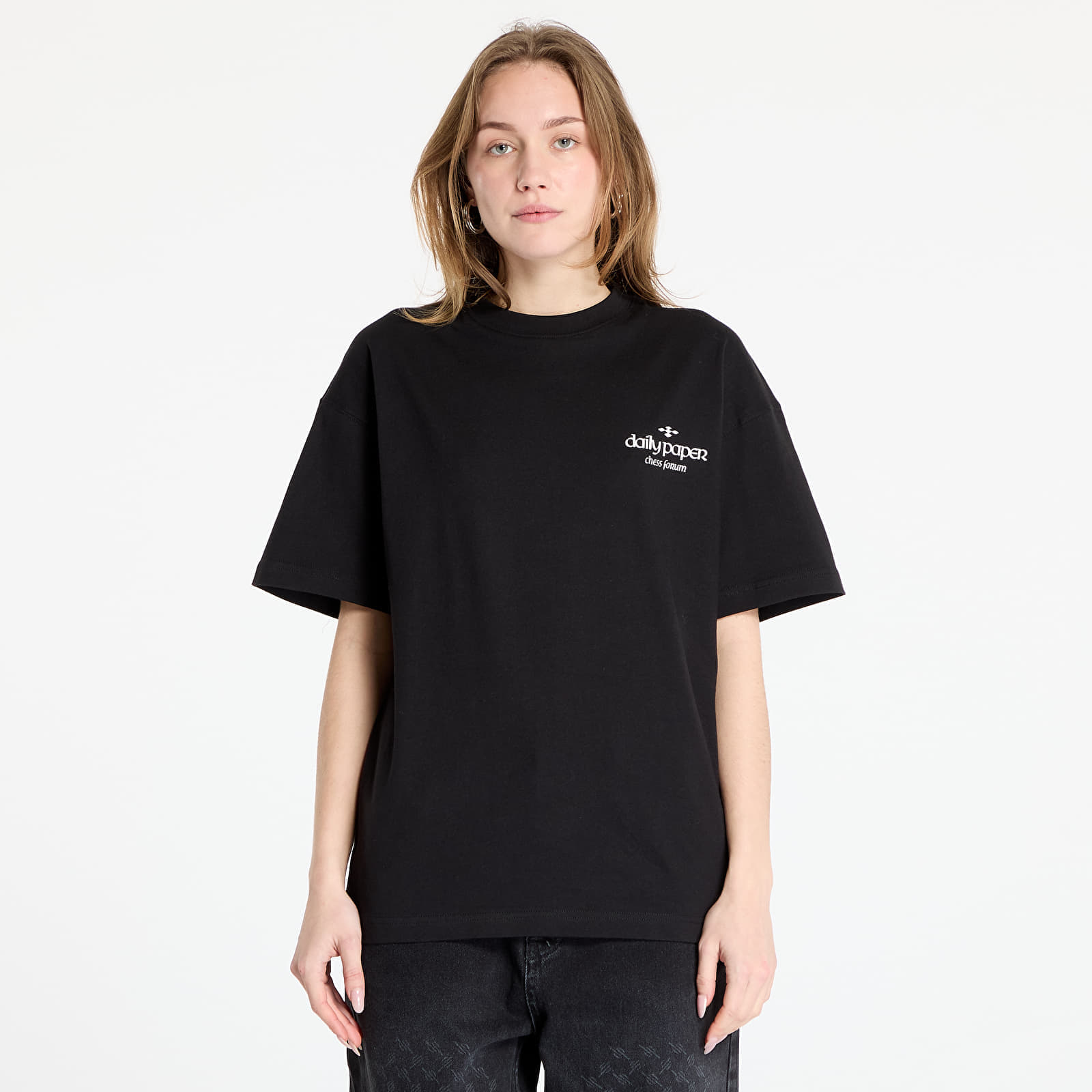 T-shirt Daily Paper Overlooked Short Sleeve T-Shirt UNISEX Black S