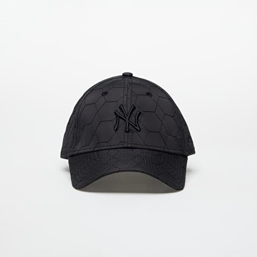 Cap New Era New York Yankees MLB Quilted 9FORTY Adjustable Cap Black/ Black