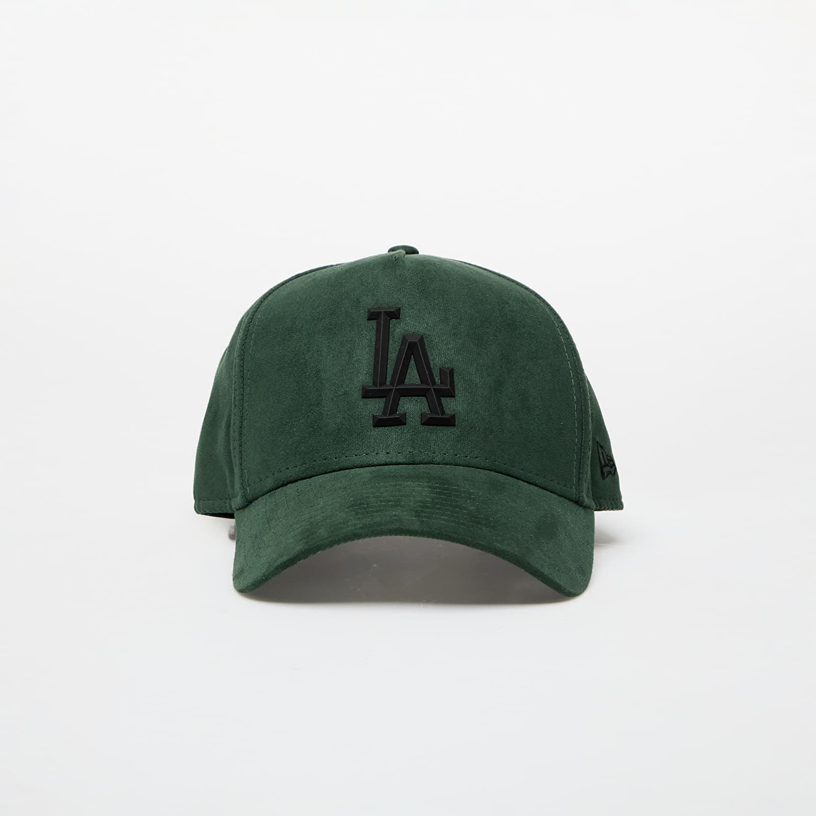 Kepurės New Era Los Angeles Dodgers Faux Suede 9FORTY Adjustable Cap Dark Green/ Black