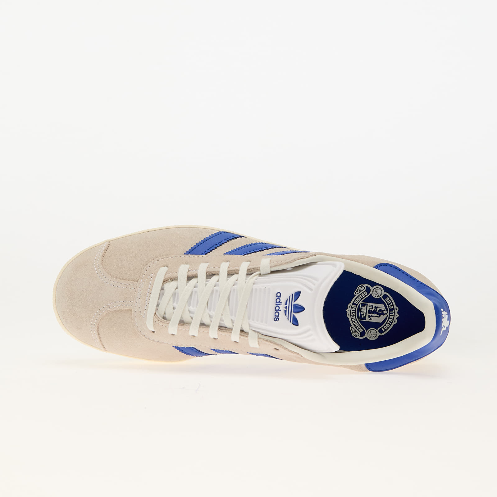 Men's sneakers and shoes adidas Gazelle A-Club Manchester United Off White/ Royal Blue/ Crew White