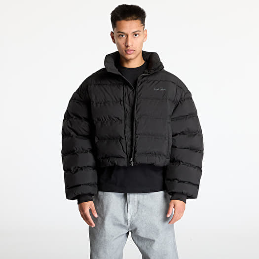 Daily Paper Relaxed Short Puffer Jacket Black