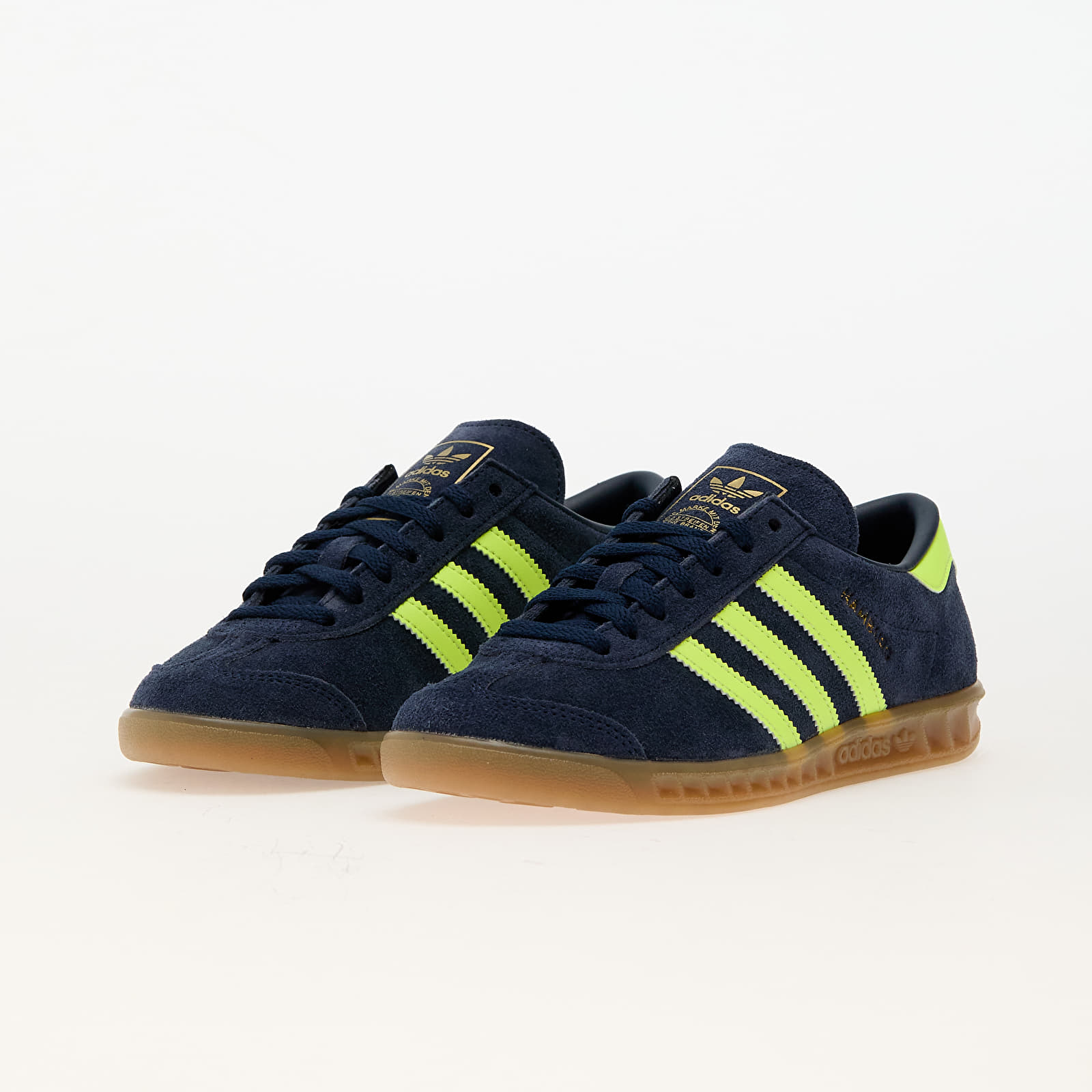 Women s sneakers and shoes adidas Hamburg W Night Indigo Semi Yellow Gold Metalic Queens