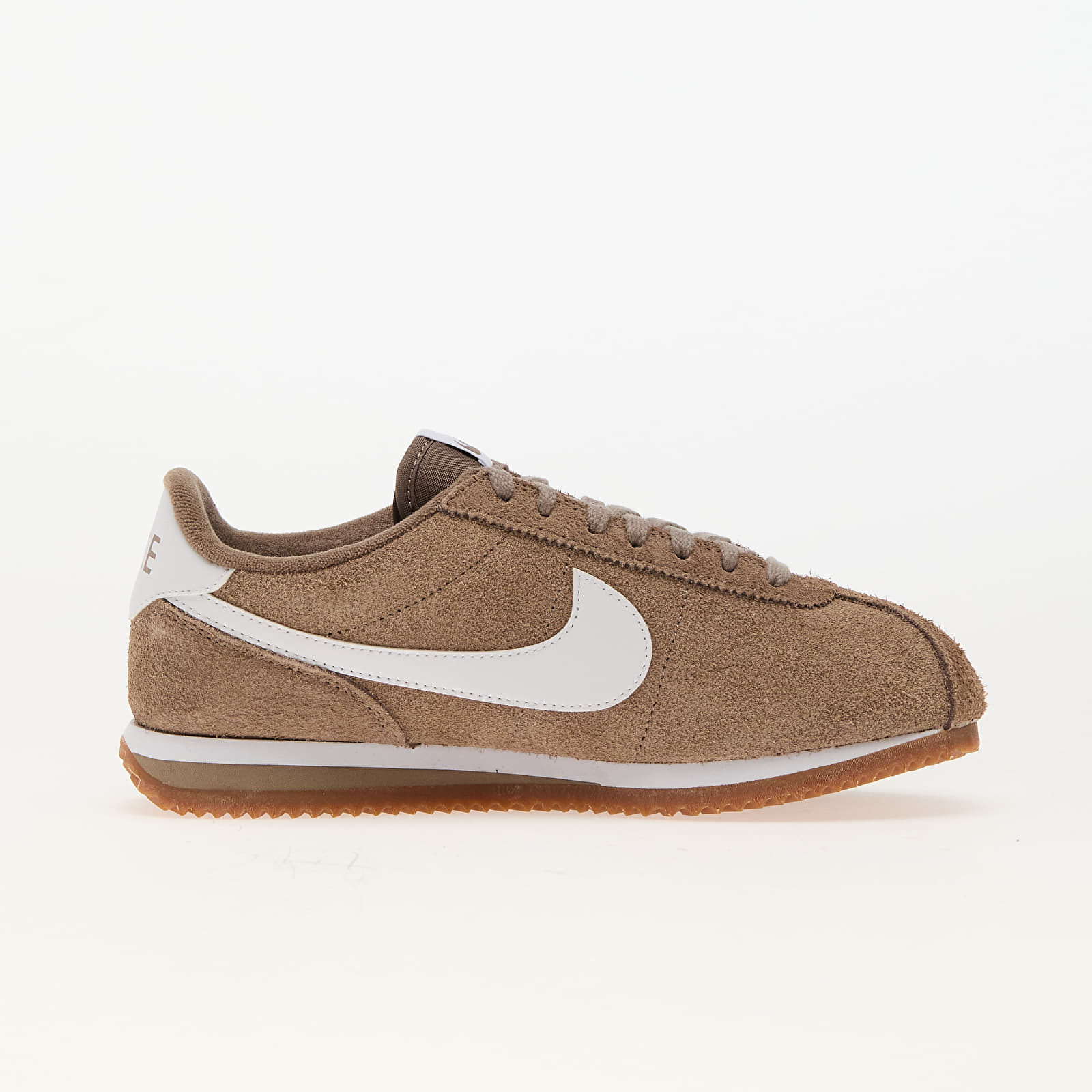 Women's sneakers and shoes Nike W Cortez Vintage Mink Brown/ White-Gum Med Brown