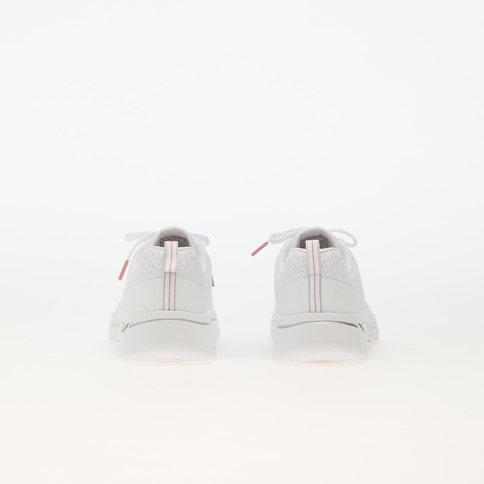 Women's sneakers and shoes Skechers Go Walk Arch Fit - U White/ Light Pink