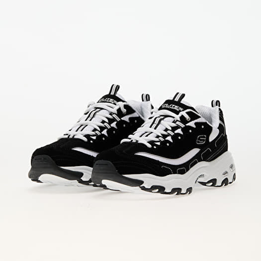 Shoes Skechers D Lites Black Queens