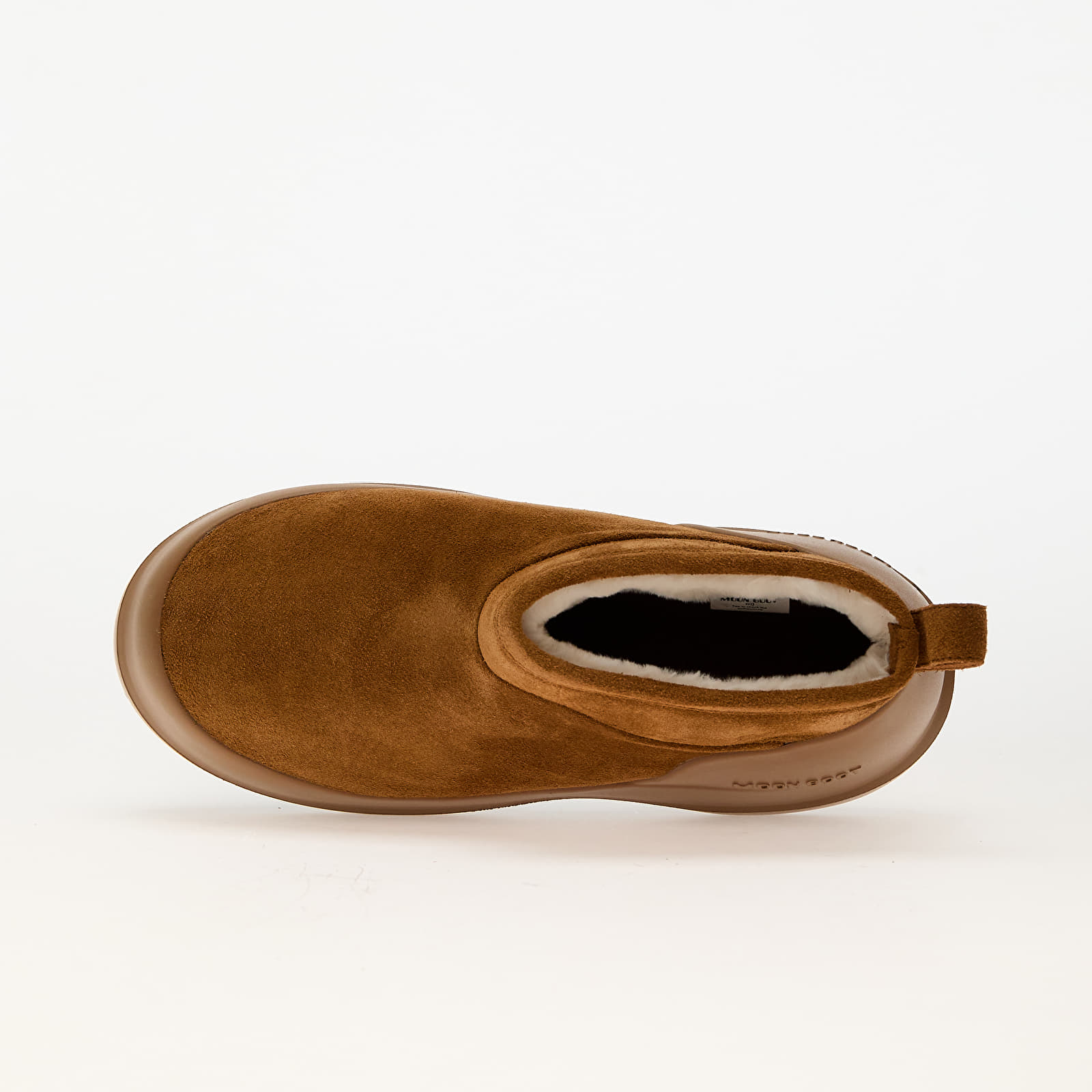 Turnschuhe und Schuhe für Männer Moon Boot Luna Low Boot Suede Cognac