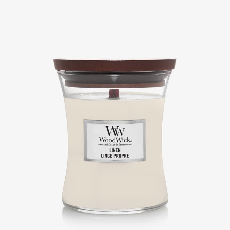 Inne WoodWick Medium Hourglass Candle - Linen