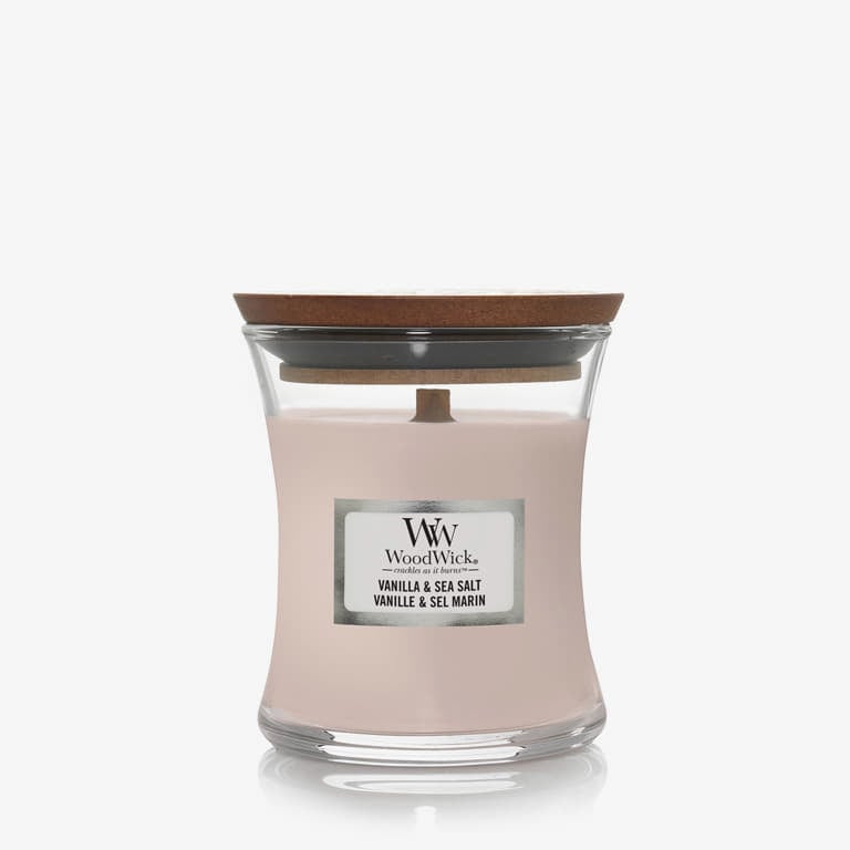 Inne WoodWick Small Hourglass Candle - Vanilla & Sea Salt