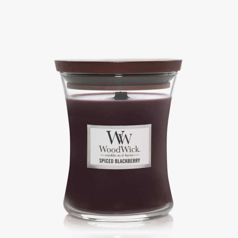 Ostali dodaci WoodWick Medium Hourglass Candle - Spiced Blackberry