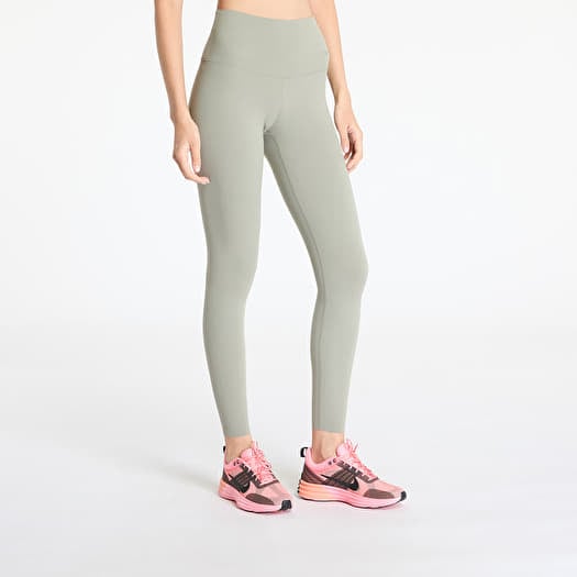 Colanți Nike Zenvy Women's Gentle-Support High-Waisted Full-Length Leggings Light Army/ Black