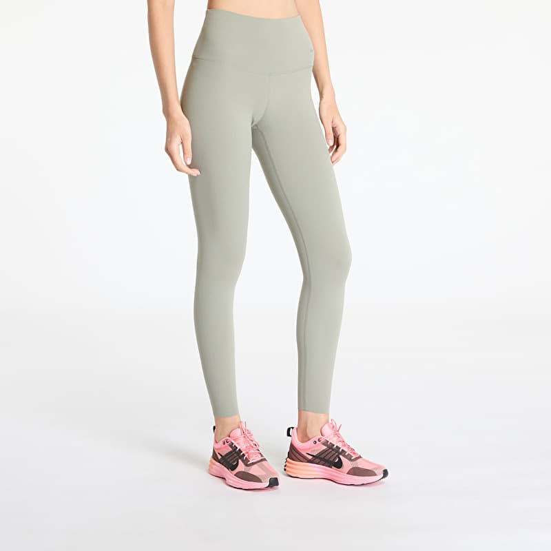 Säärised Nike Zenvy Women's Gentle-Support High-Waisted Full-Length Leggings Light Army/ Black