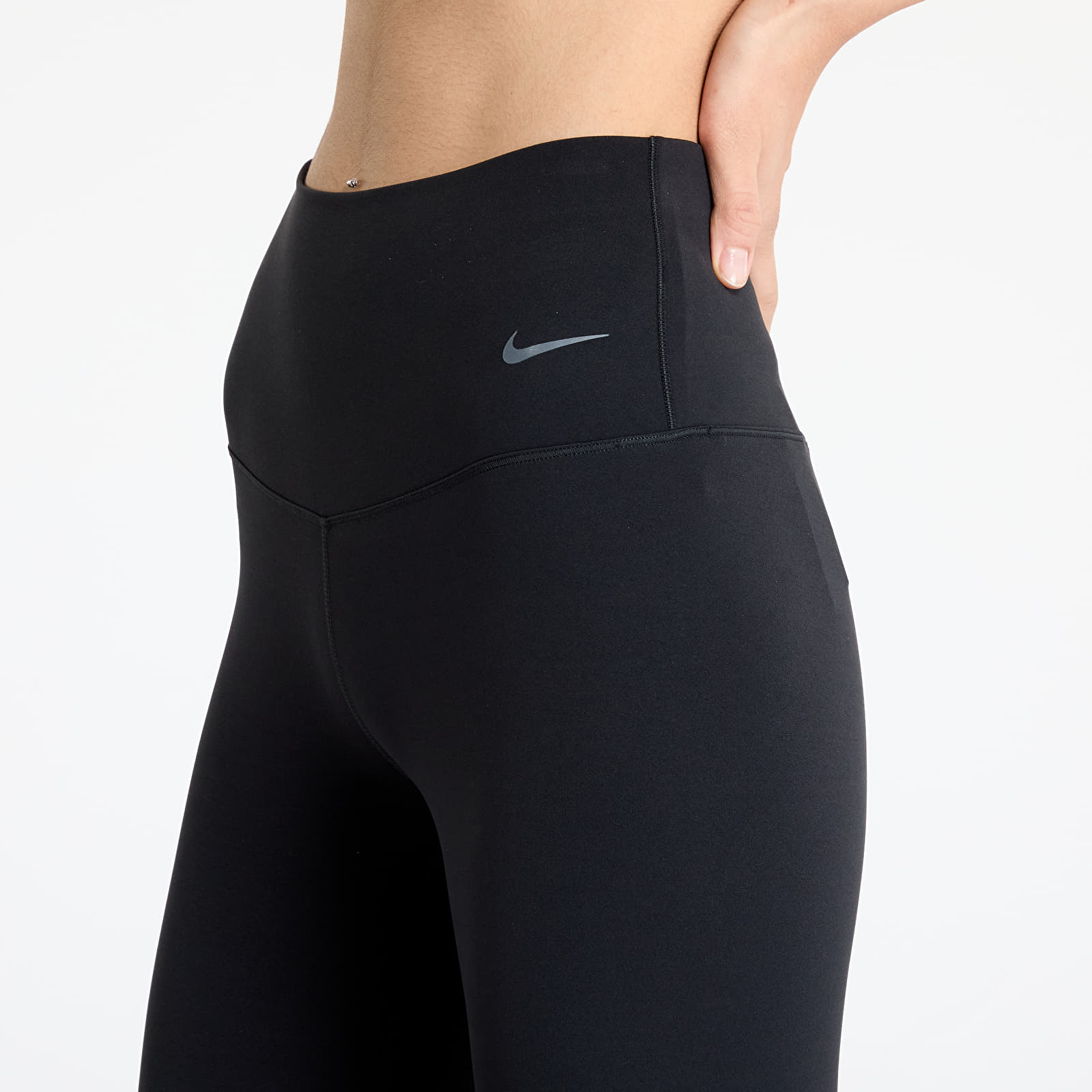 Mallas para mujer Nike Zenvy Women's Gentle-Support High-Waisted Full-Length Leggings Black/ Black