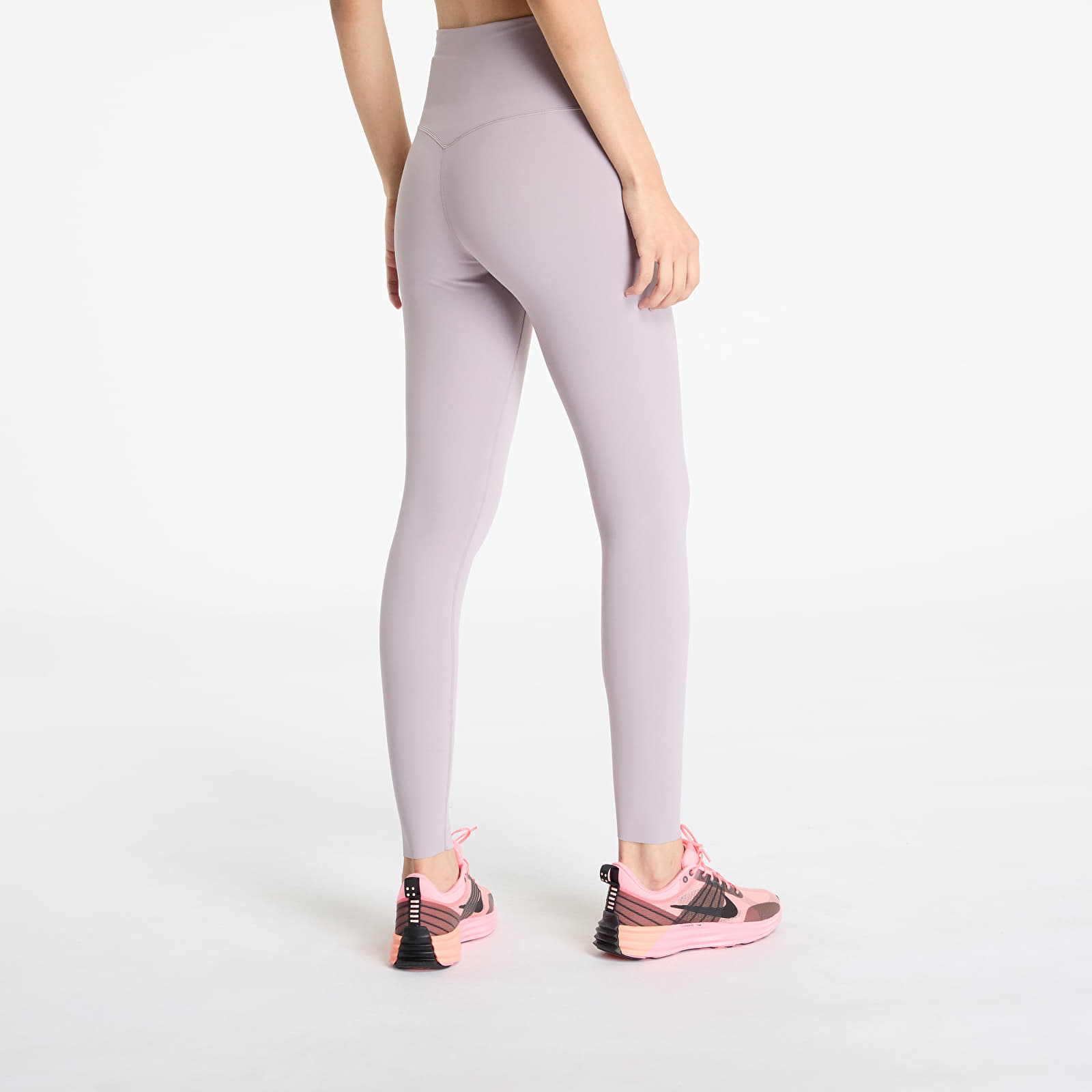 Mallas para mujer Nike Zenvy Women's Gentle-Support High-Waisted Full-Length Leggings Lt Violet Ore/ Black