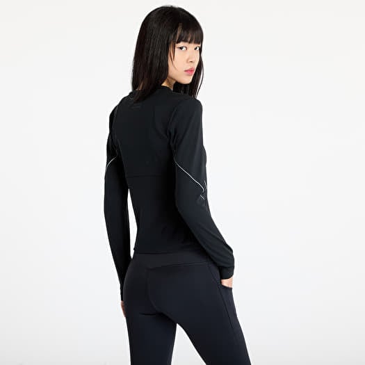 Women s T shirts Nike Running Division Women s Long Sleeve Running Top Black Queens