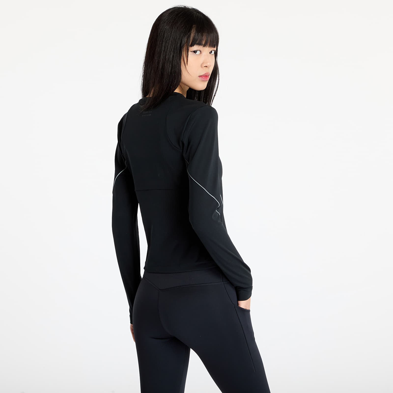 Women's T-shirts Nike Running Division Women's Long-Sleeve Running Top Black