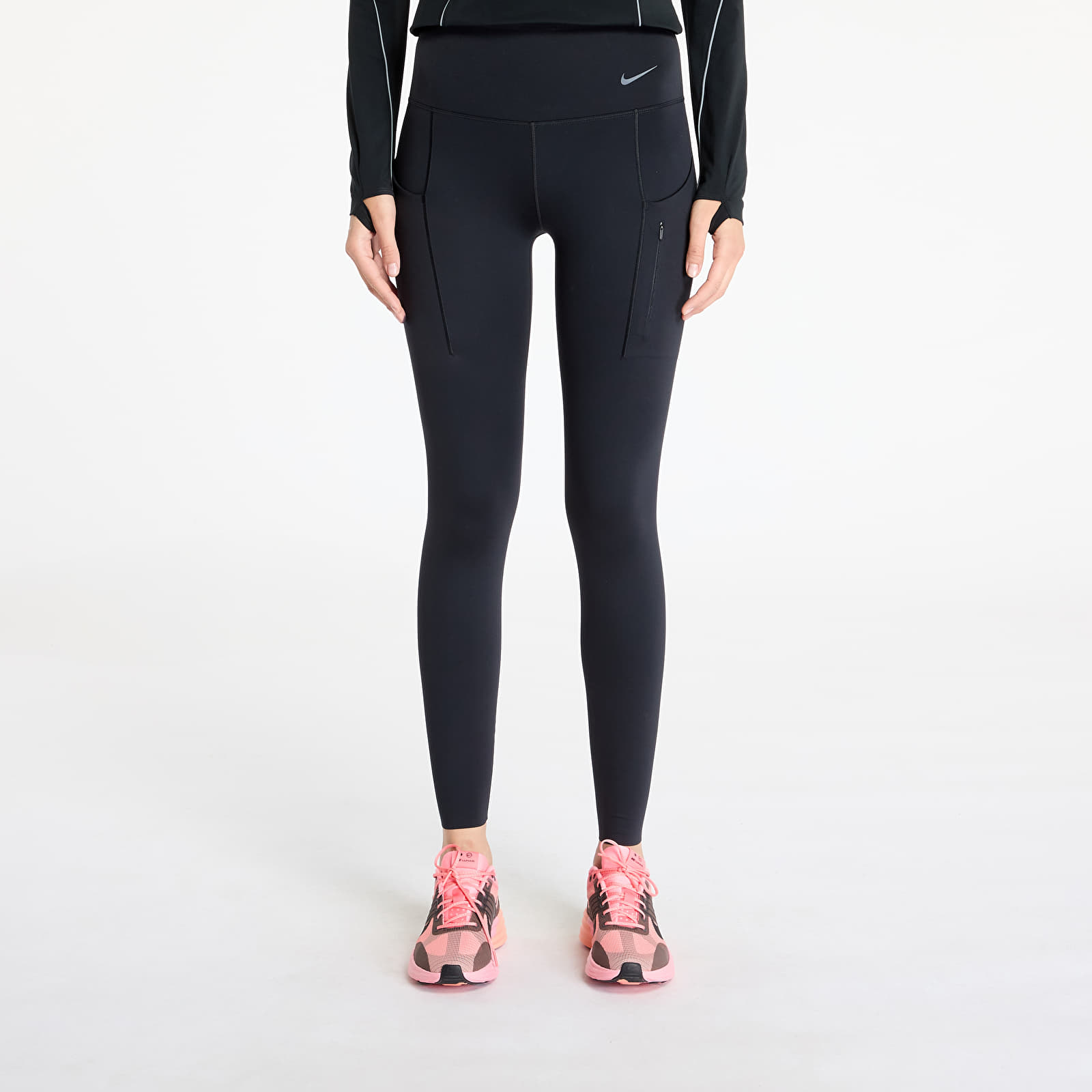 Nike women's running tights with drawstring clearance