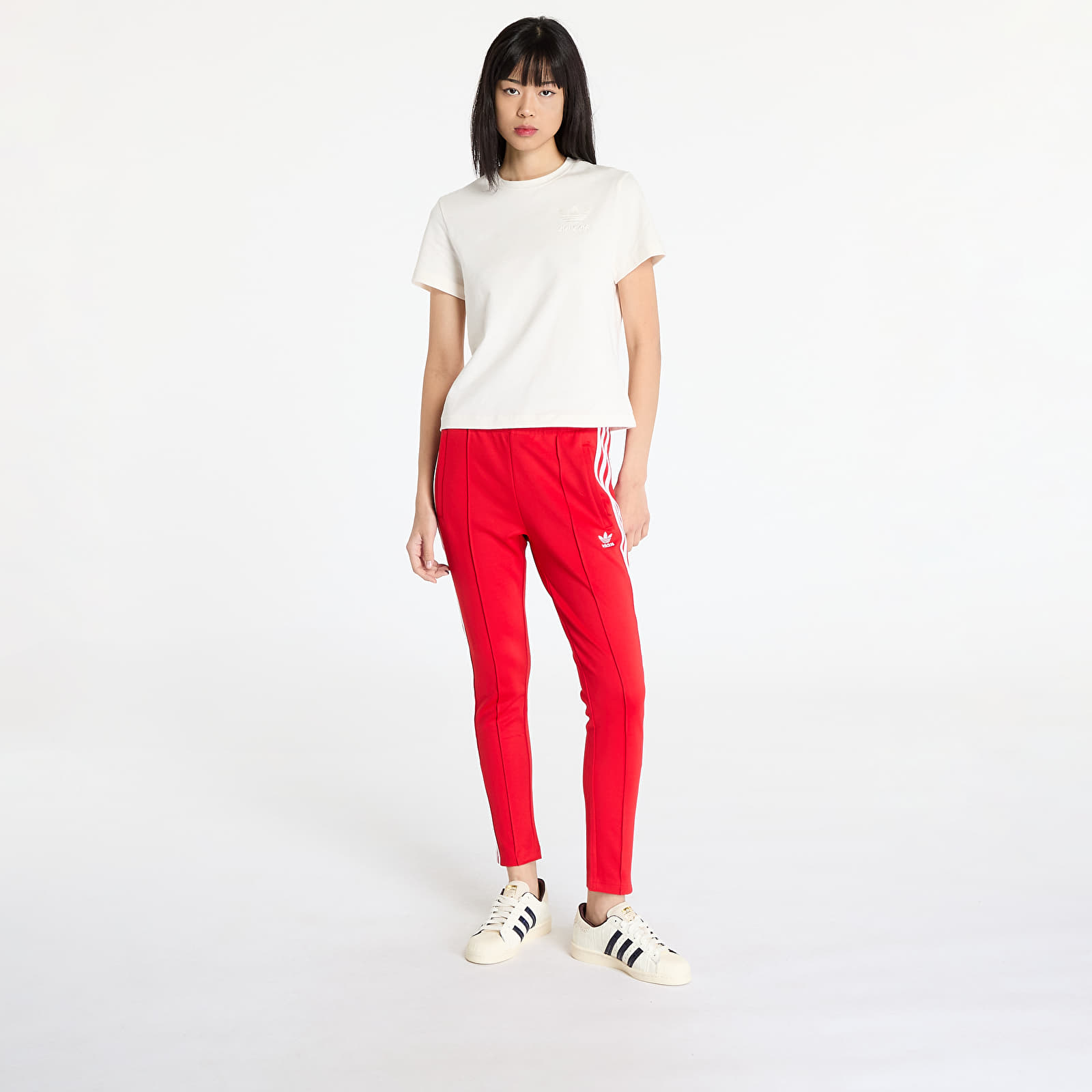 Hlače adidas Adicolor SST Track Tracksuit Pant Better Scarlet