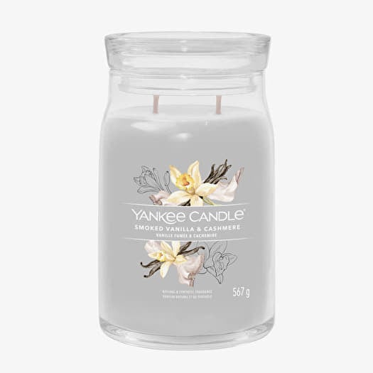 Yankee Candle Signature Large Jar 2 Wicks - Smoked Vanilla & Cashmere