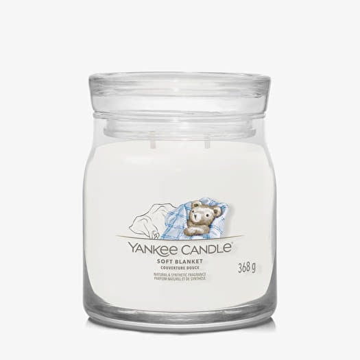 Yankee Candle Signature Medium Jar 2 Wicks - Soft Blanket