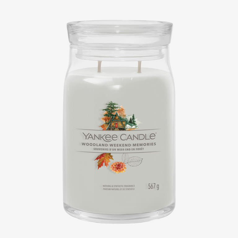 Other accessories Yankee Candle Signature Large Jar 2 Wicks - Woodland Weekend Memories