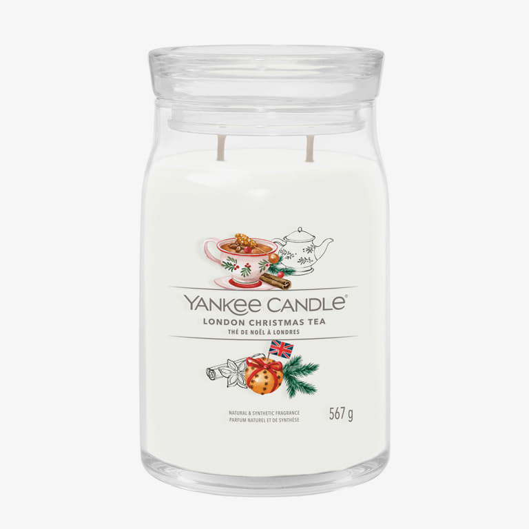 Muud aksessuaarid Yankee Candle Signature Large Jar 2 Wicks - London Christmas Tea
