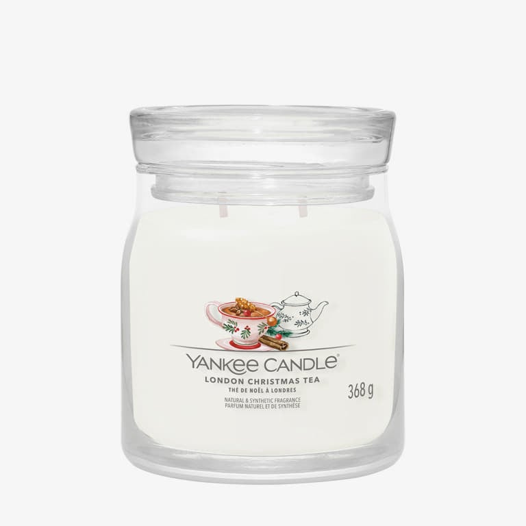 Alte accesorii Yankee Candle Signature Medium Jar 2 Wicks - London Christmas Tea