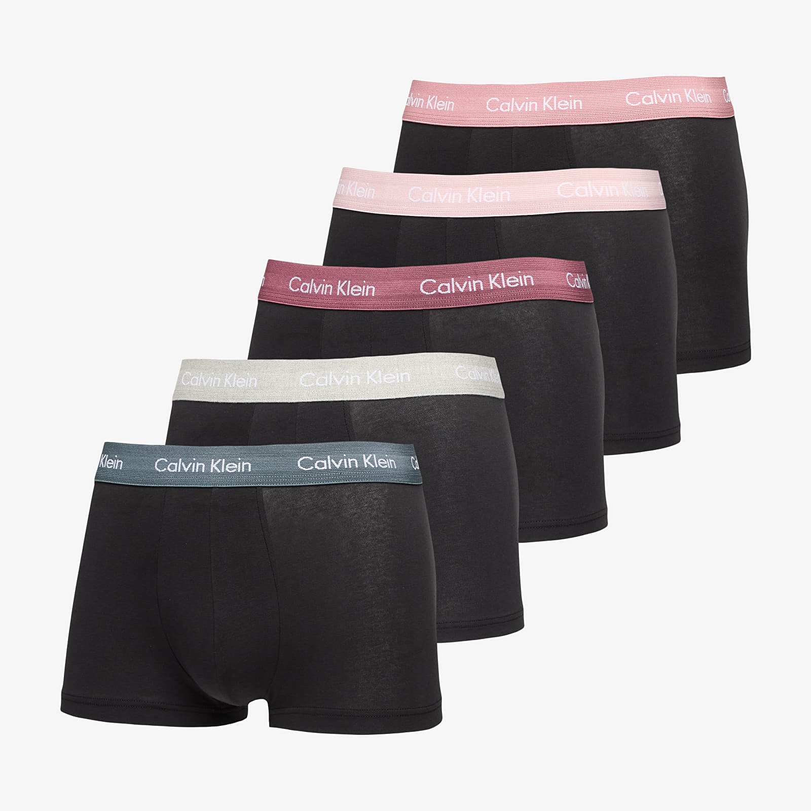 Boxer shorts Calvin Klein Low Rise Trunk 5-Pack Black