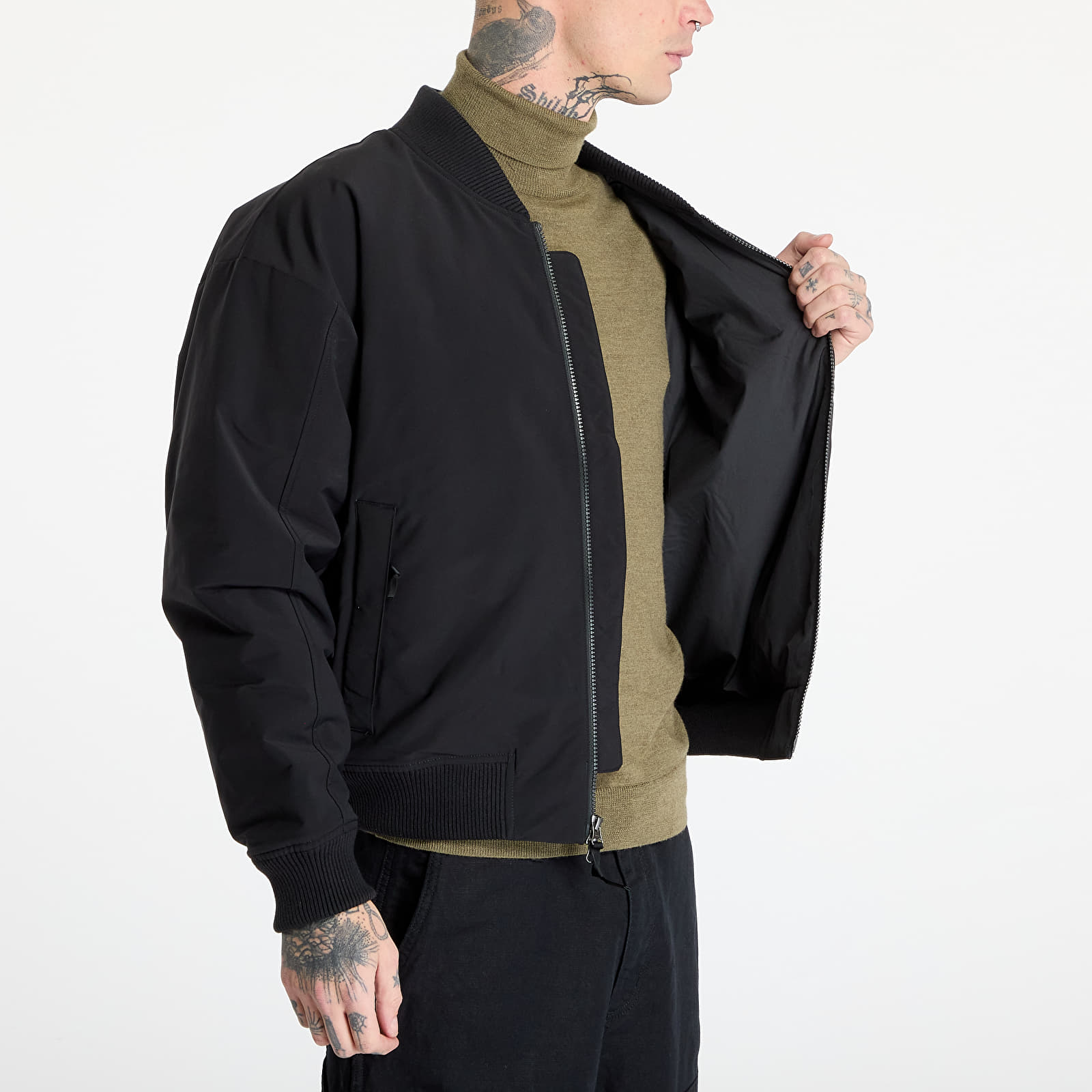 Vestes pour hommes The North Face M TNF Bomber TNF Black