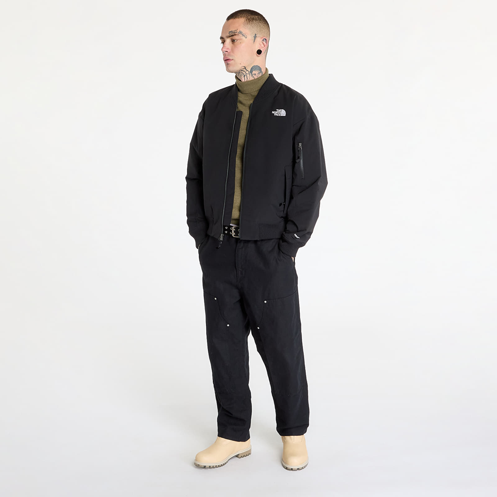 Vestes pour hommes The North Face M TNF Bomber TNF Black