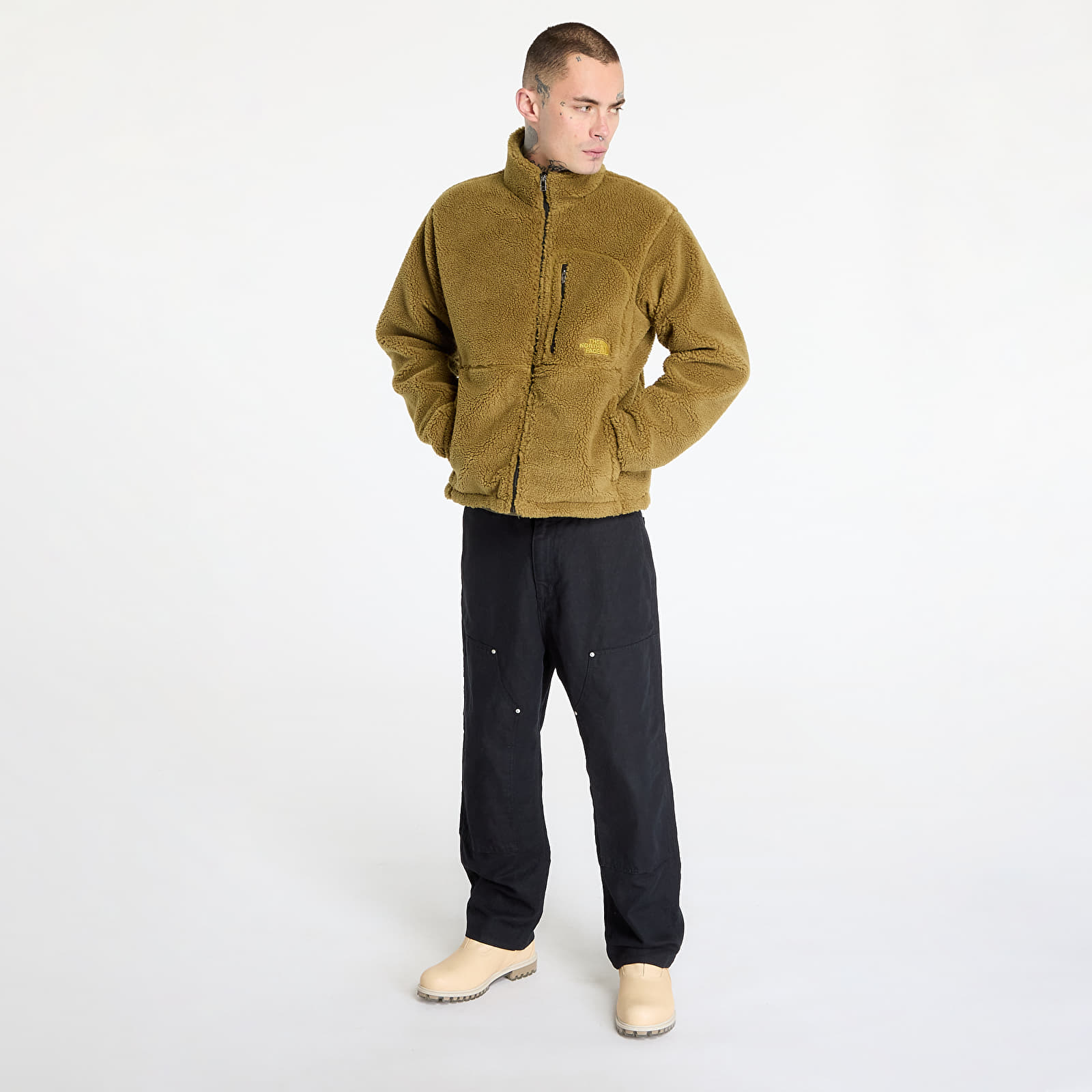 Men's jackets The North Face M Extreme Pile 2 Fleece Jacket Moss Green